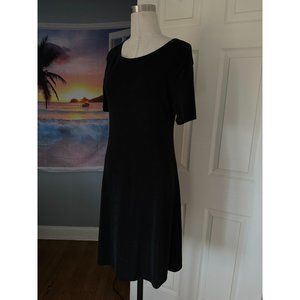 ACW design short sleeve little black dress Med